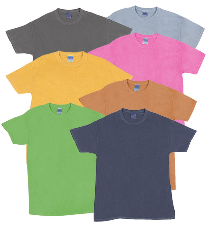 muted color t shirts