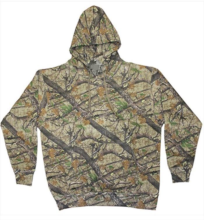 Wholesale Camouflage Hooded Pullover